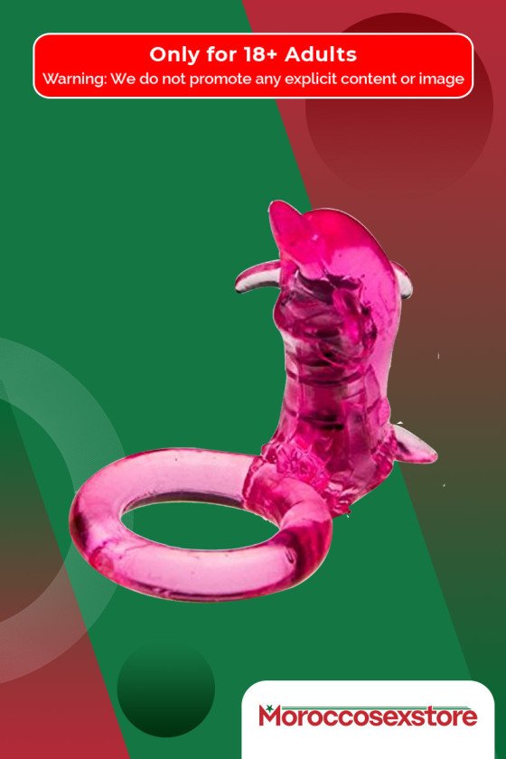 Dolphin Cock Ring Vibrator CR-005