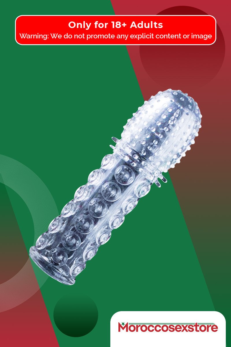 Crystal Penis Sleeve Textured Extension PES-021