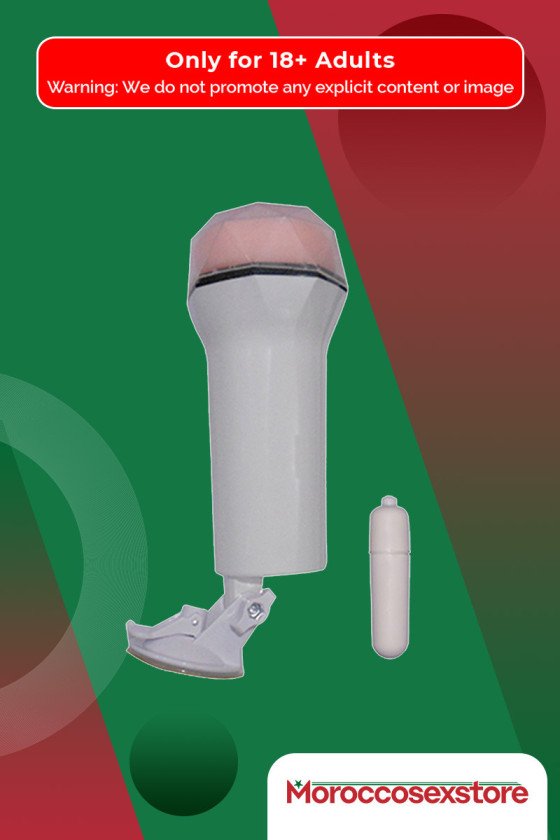 Super Soft Vibrating Masturbator With Suction MS-048