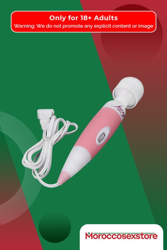 Powerful Multispeed Fairy Female Personal Wand Massager VM-009