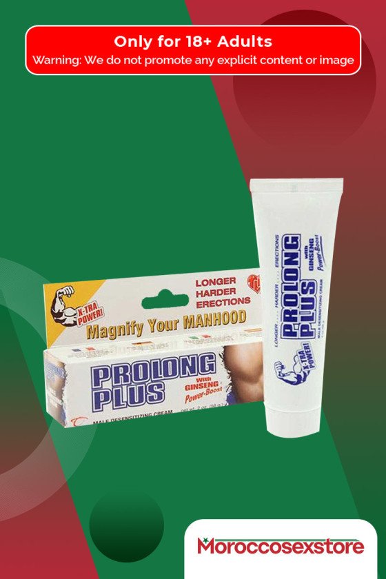 PROLONG PLUS Delay Soothing Male Desensitizer Cream DTZ-005